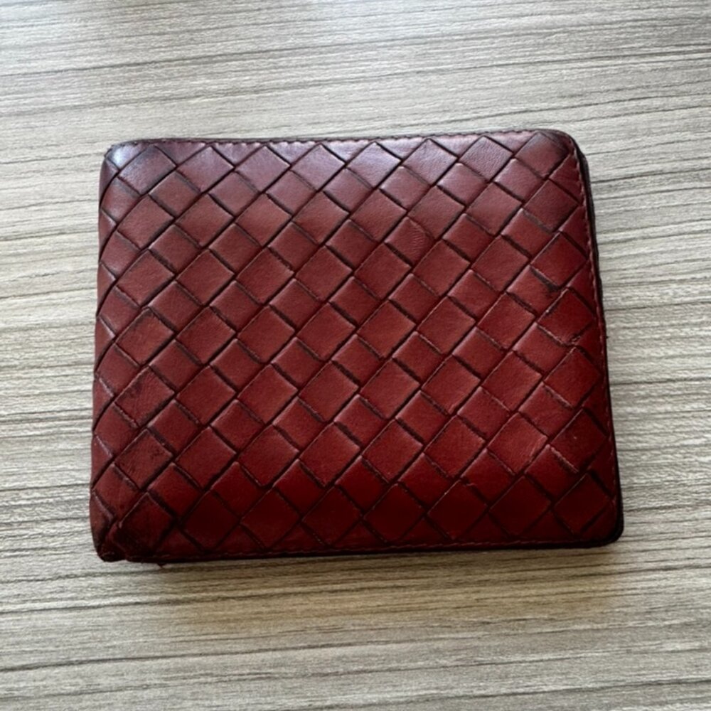 Bottega Veneta bi-fold wallet - Brown
